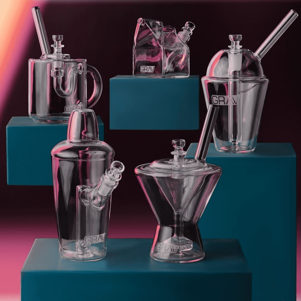 GRAV® je americká značka skleněných fajfek, dýmek, bongů a bubblerů | Upinsmoke.cz